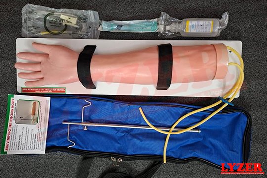 IV Arm with Acrylic Base & Bag