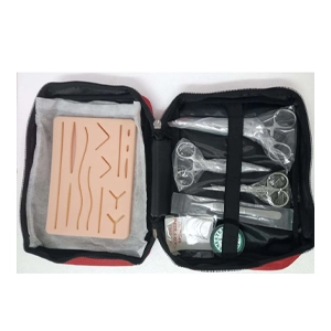 Suture Practice Pad with Instruments
